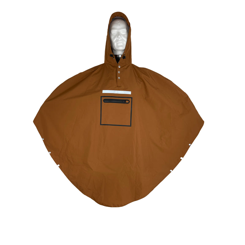 Poncho de pluie The Peoples Poncho 3.0 Brun