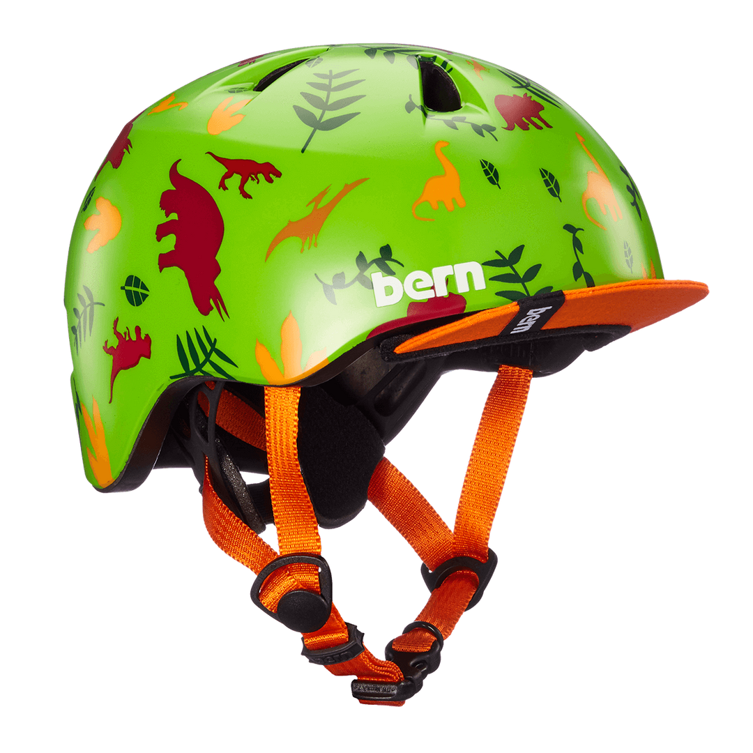 CASQUE BERN TIGRE GREEN DINO