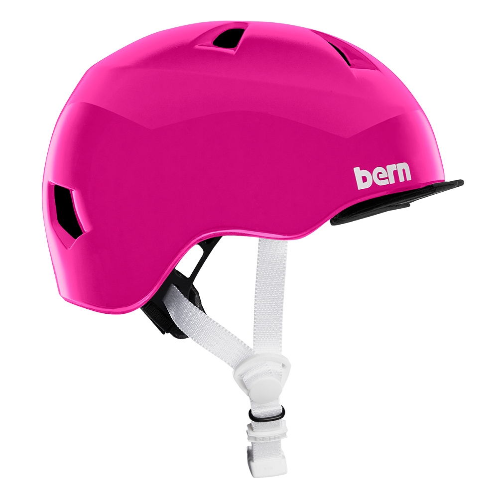 CASQUE BERN TIGRE GLOSS PINK