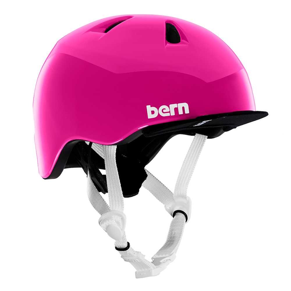 CASQUE BERN TIGRE GLOSS PINK