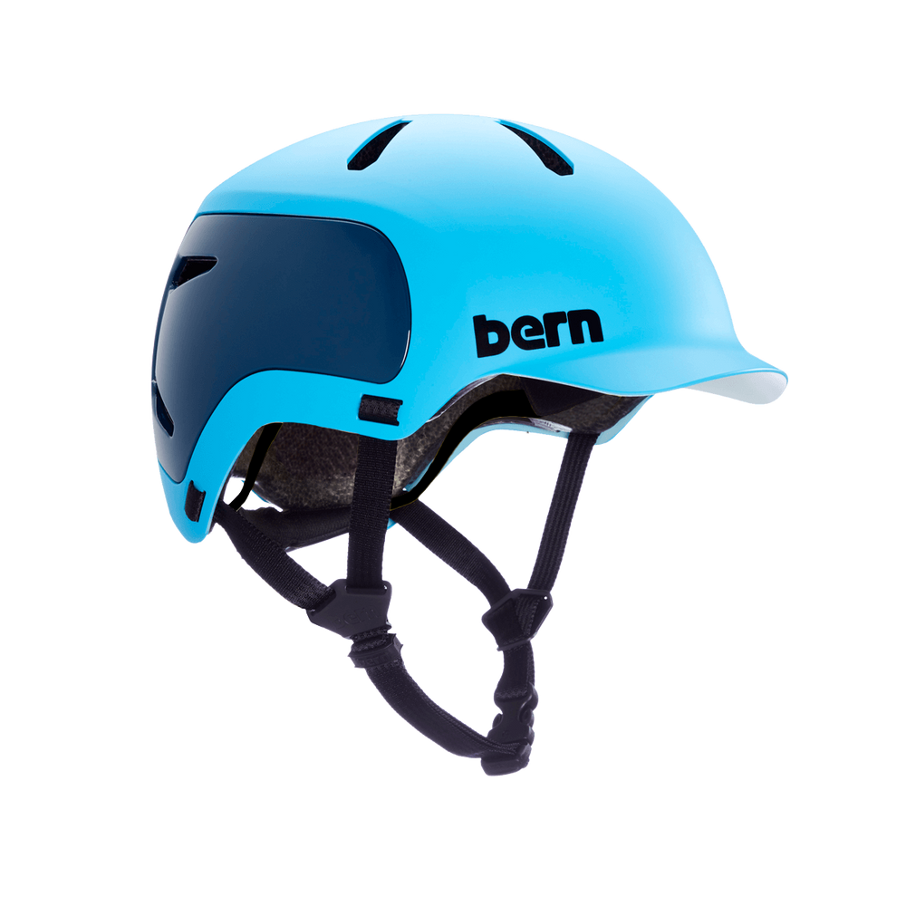 CASQUE BERN WATTS 2.0 MATTE OCEAN BLUE