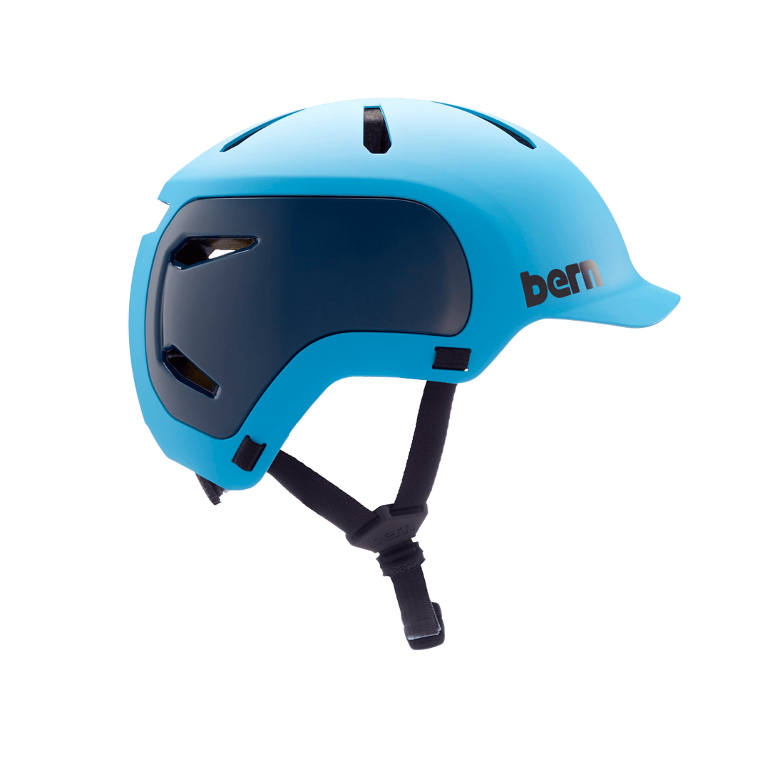 CASQUE BERN WATTS 2.0 MATTE OCEAN BLUE