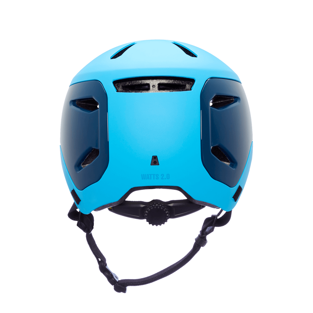 CASQUE BERN WATTS 2.0 MATTE OCEAN BLUE