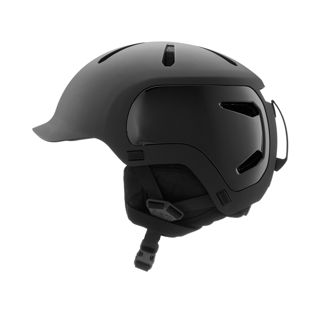 Casque Bern Watts 2.0 Black - protection élégante et légère pour ski et vélo sur AdopteTonCasque.com